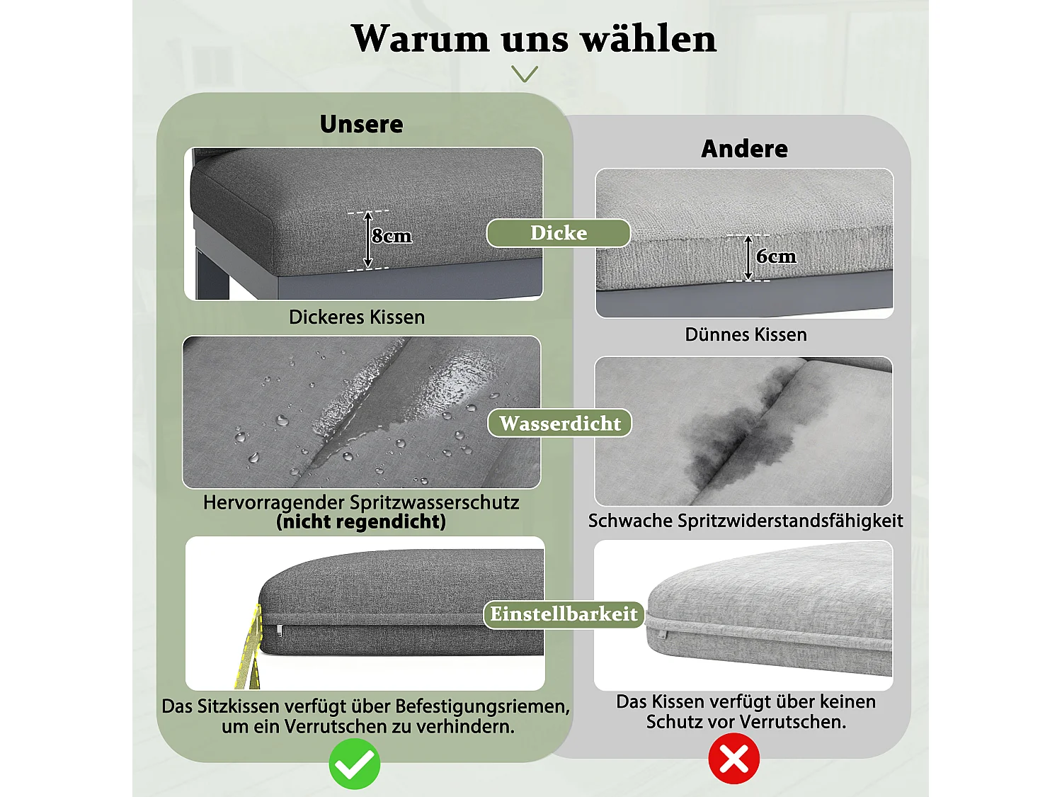 Ensemble de mobilier salon de jardin pour 5 à 6 personnes - avec tables + canapés + coussins d'assise + dossier - métal - gris