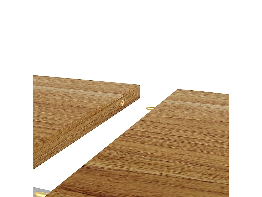 Table de salle à manger à rallonge, bois, Table de salle à manger ronde, se rallonge en forme ovale, 118-158 cm, marron