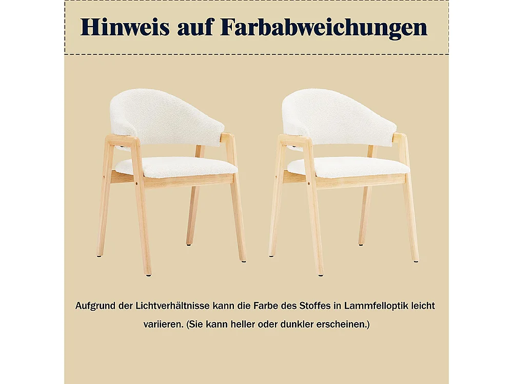 Eetkamerstoel, (6) ergonomische stoelen, gebogen rugleuning, wit