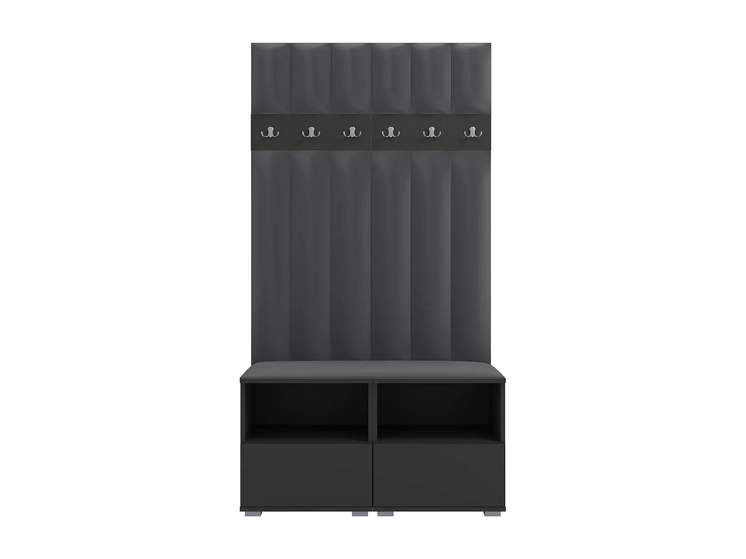 Halcombinatie Nela III LUX - 100 cm - Grafiet - Trinity 15 - Donkergrijs