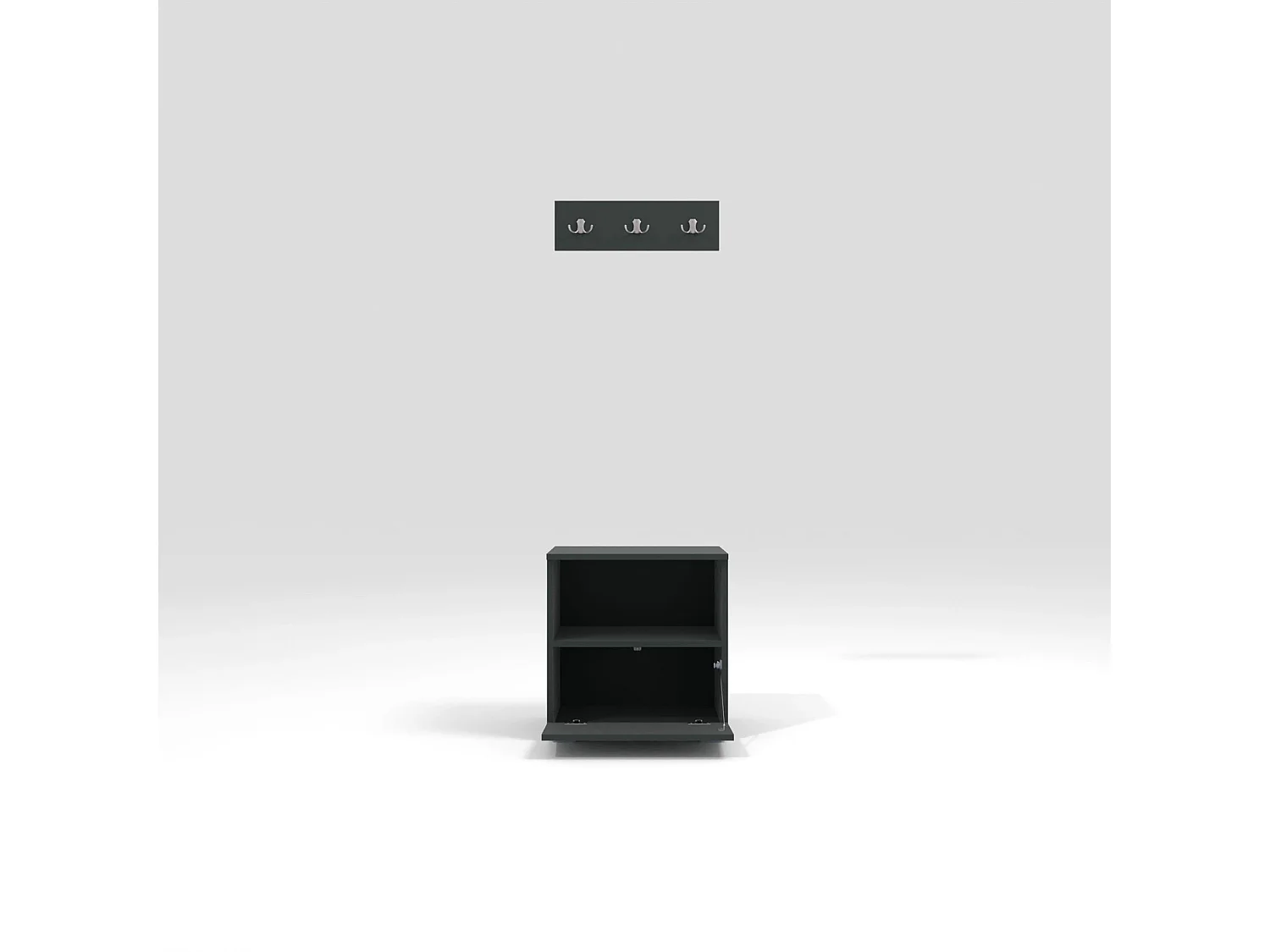 Halcombinatie Nela IV LUX - 50 cm - Grafiet - Trinity 16 - Zwart