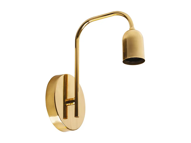 Aplique Space Lumit 60W latón dorado 24x12x19 cm
