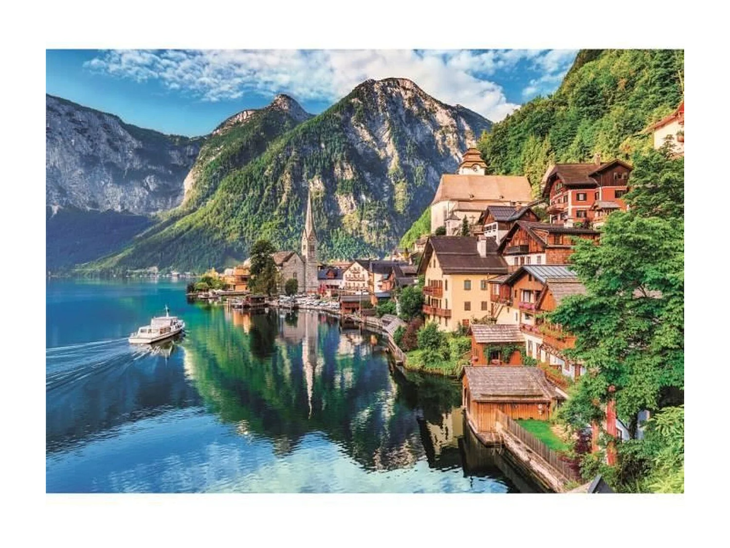Clementoni - 1500 p Hallstatt - 59,2 x 84,3 cm