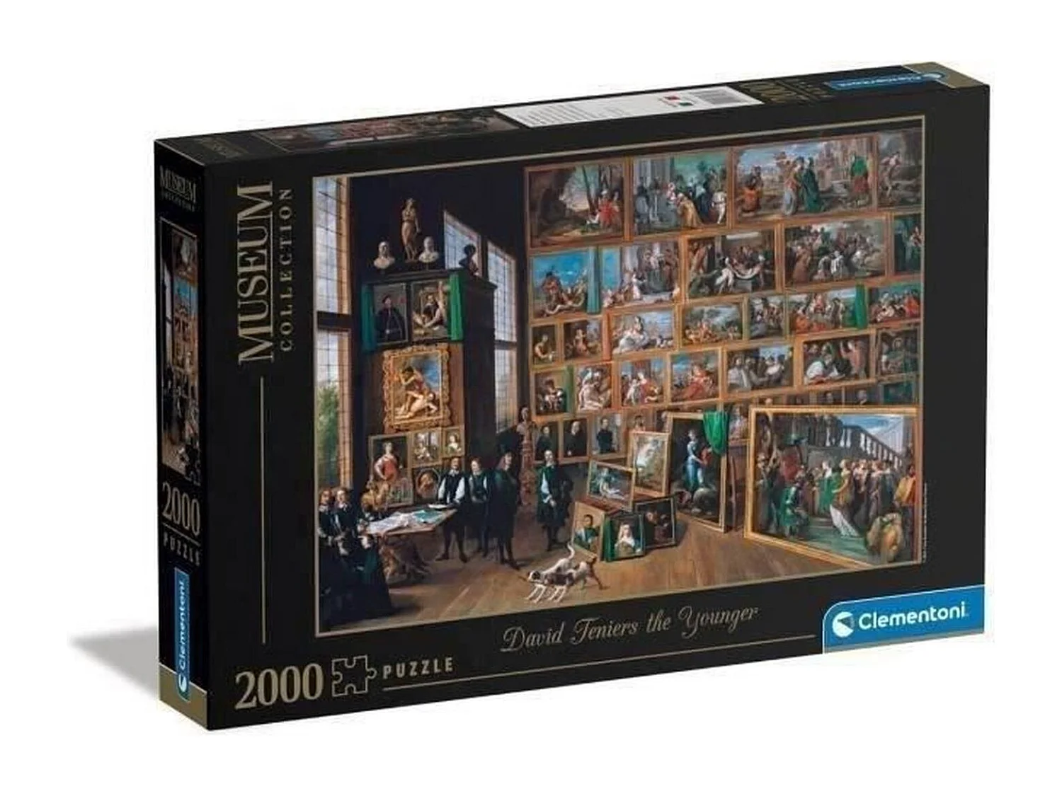 Clementoni - Museum - puzzel van 2000 stukjes - Teniers: Aartshertog Leopold Wilhelm