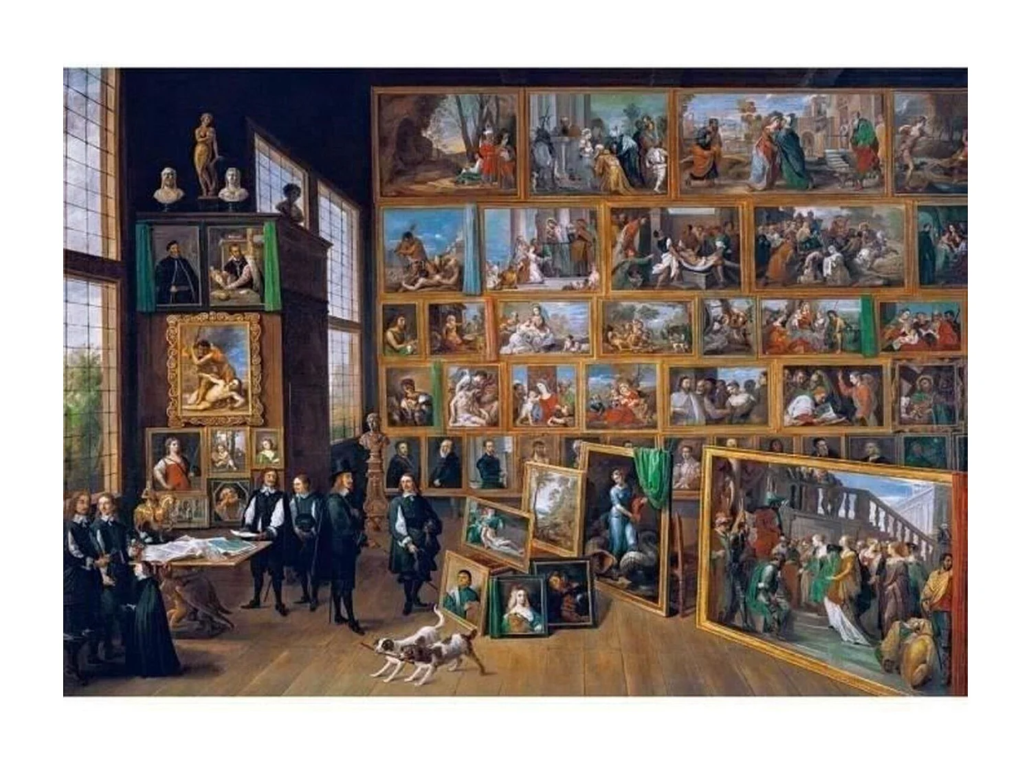 Clementoni - Museum - puzzel van 2000 stukjes - Teniers: Aartshertog Leopold Wilhelm