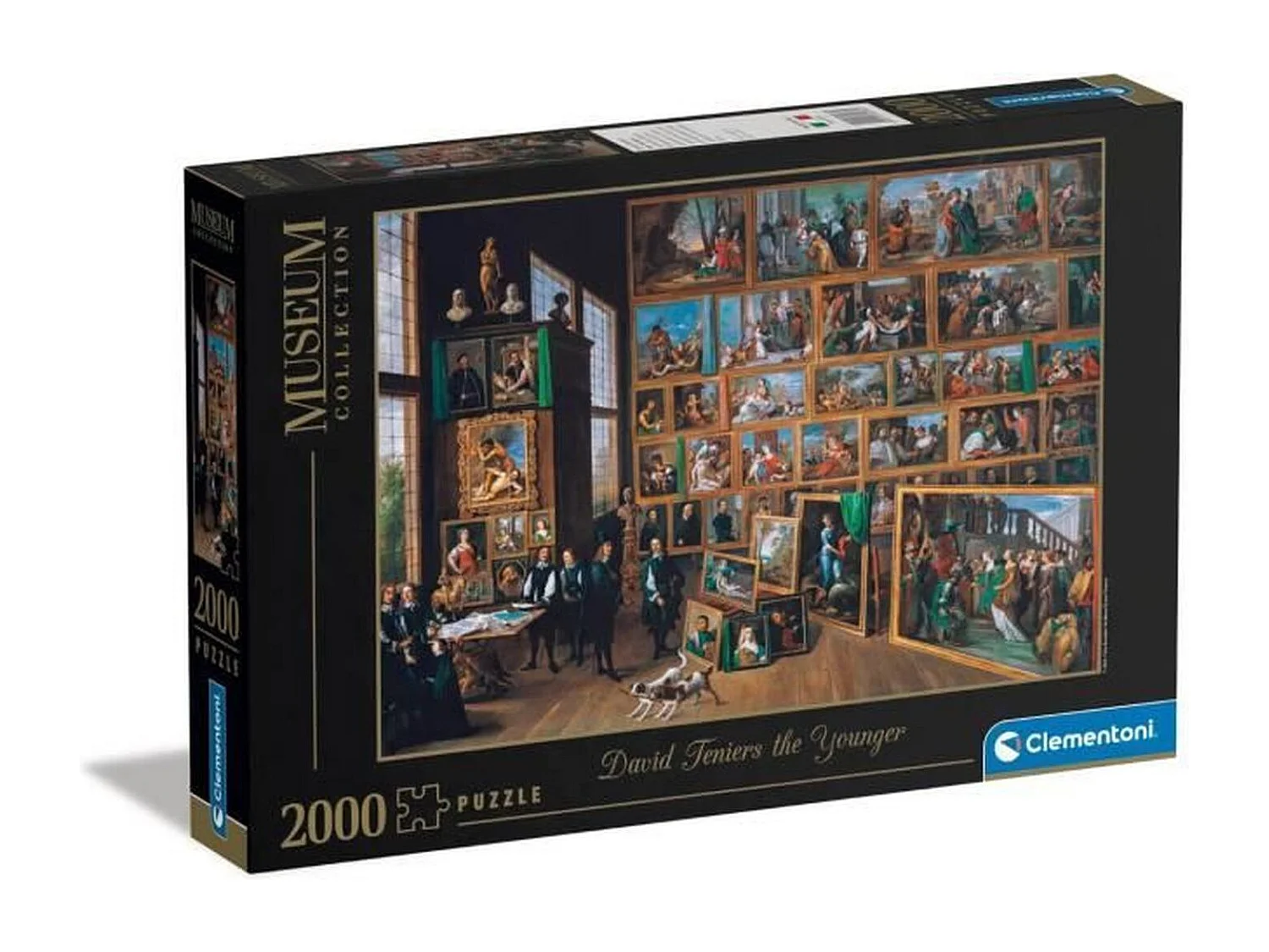 Clementoni - Museum - puzzel van 2000 stukjes - Teniers: Aartshertog Leopold Wilhelm