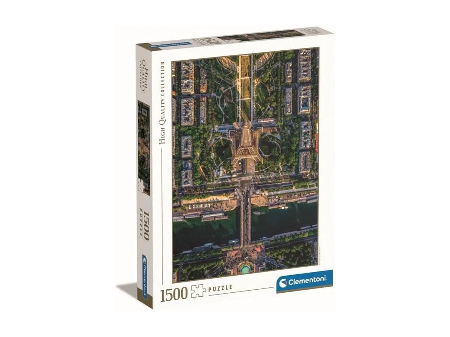 Clementoni - 1500 p Vlucht over Parijs - 59,2 x 84,3 cm