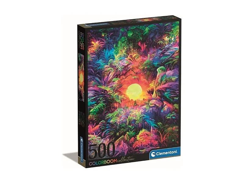 Clementoni - 500 stuks Colorboom Psychedelic Jungle - 49 x 36 cm