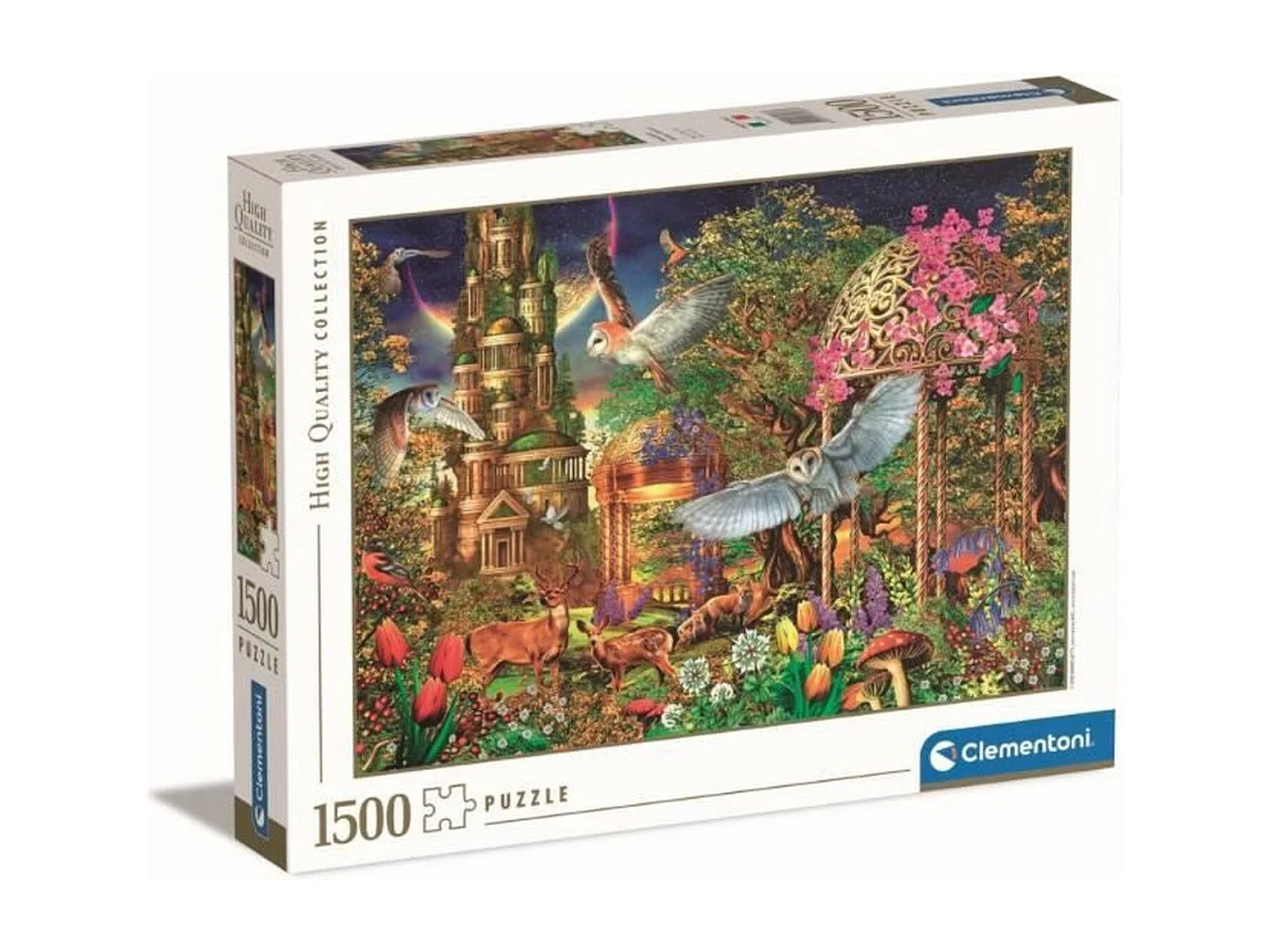Clementoni - 1500 p Woodland Fantasy - 59,2 x 84,3 cm