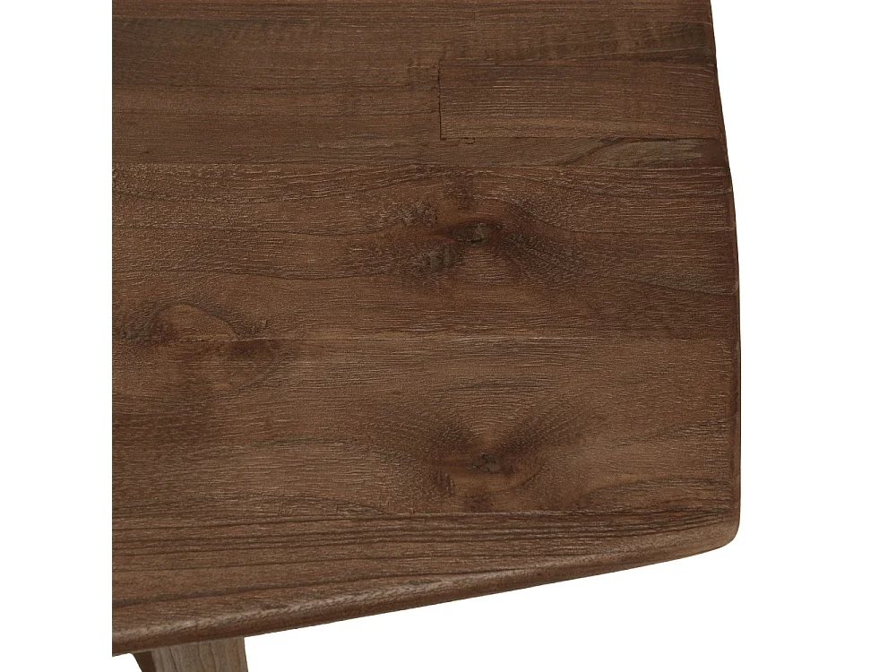 ROMY - Table à manger rectangulaire 200x100cm bois de mindi