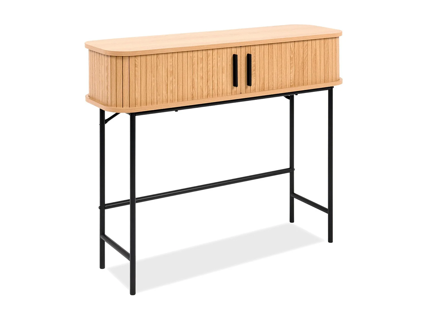 Console 2 portes effet Chêne 100 cm - Sora