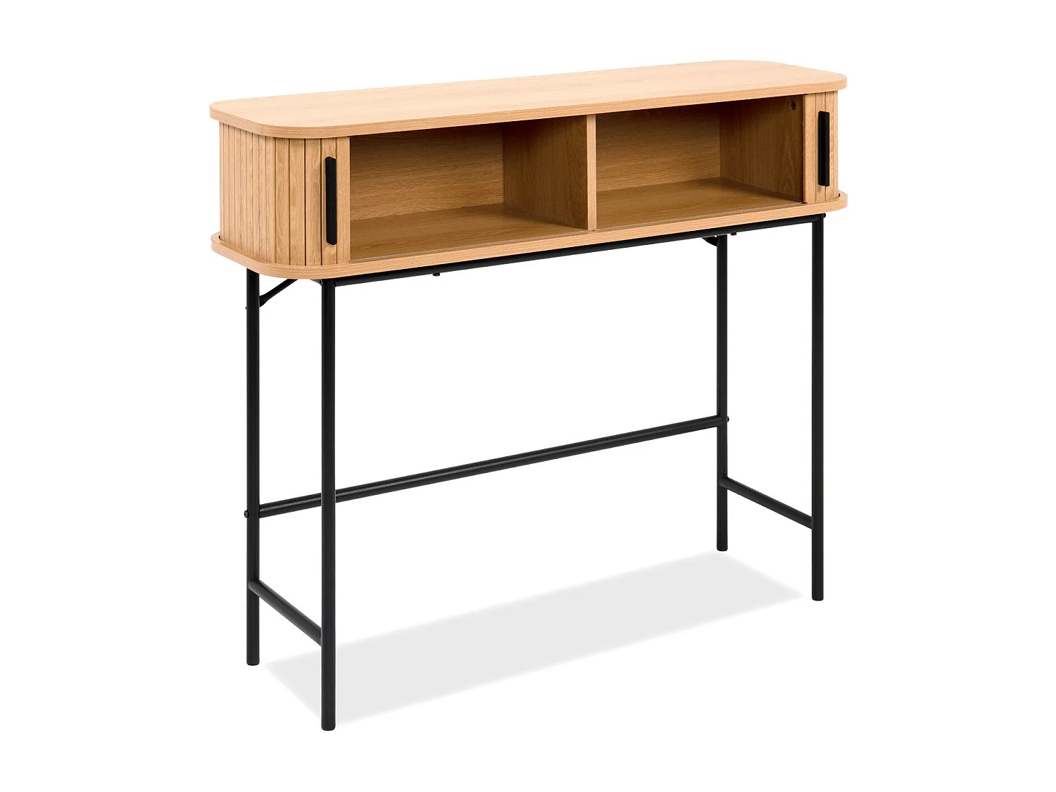 Console 2 portes effet Chêne 100 cm - Sora