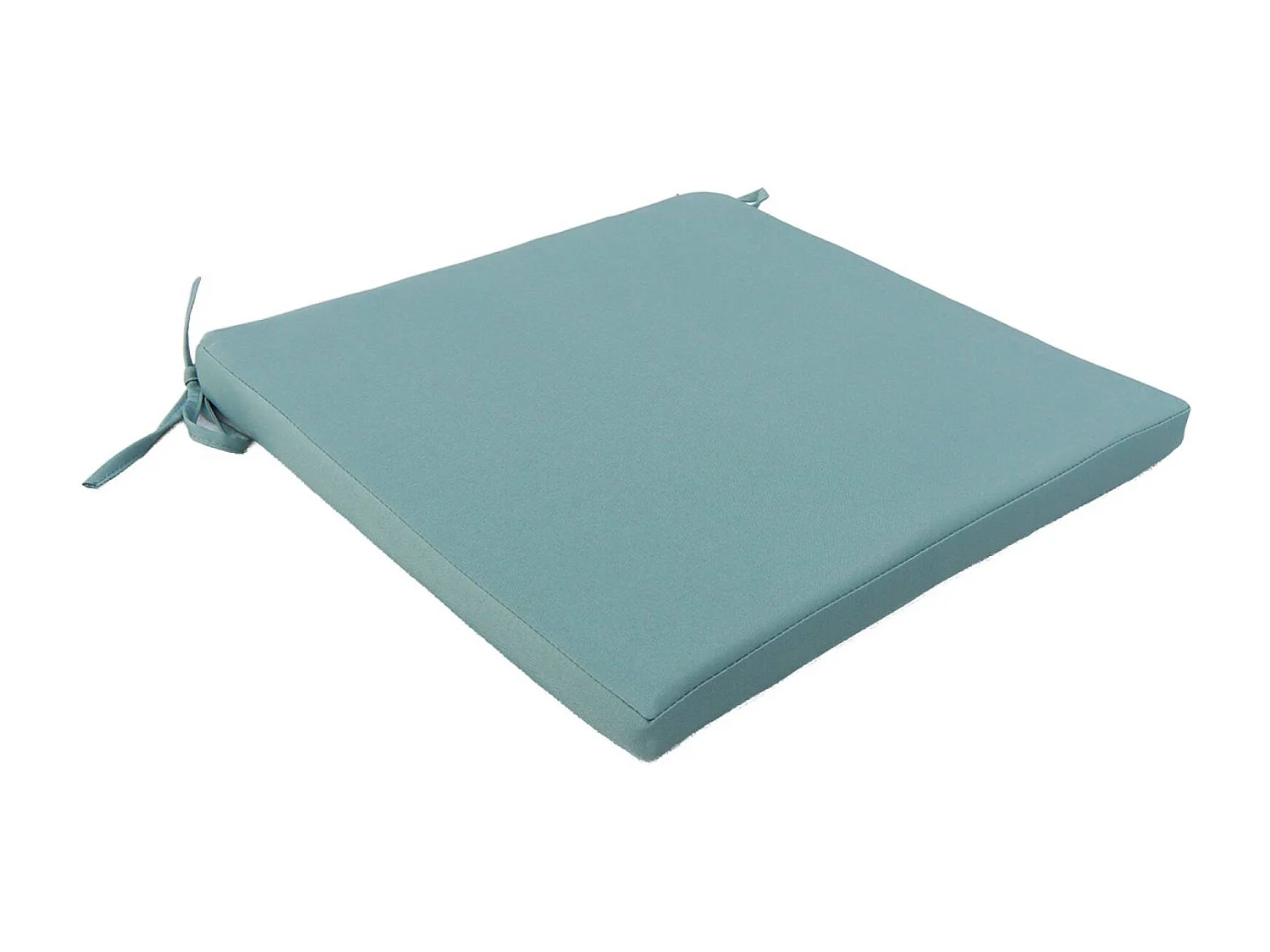 Lot de 4 coussins pour chaise de jardin vert de gris - Elva