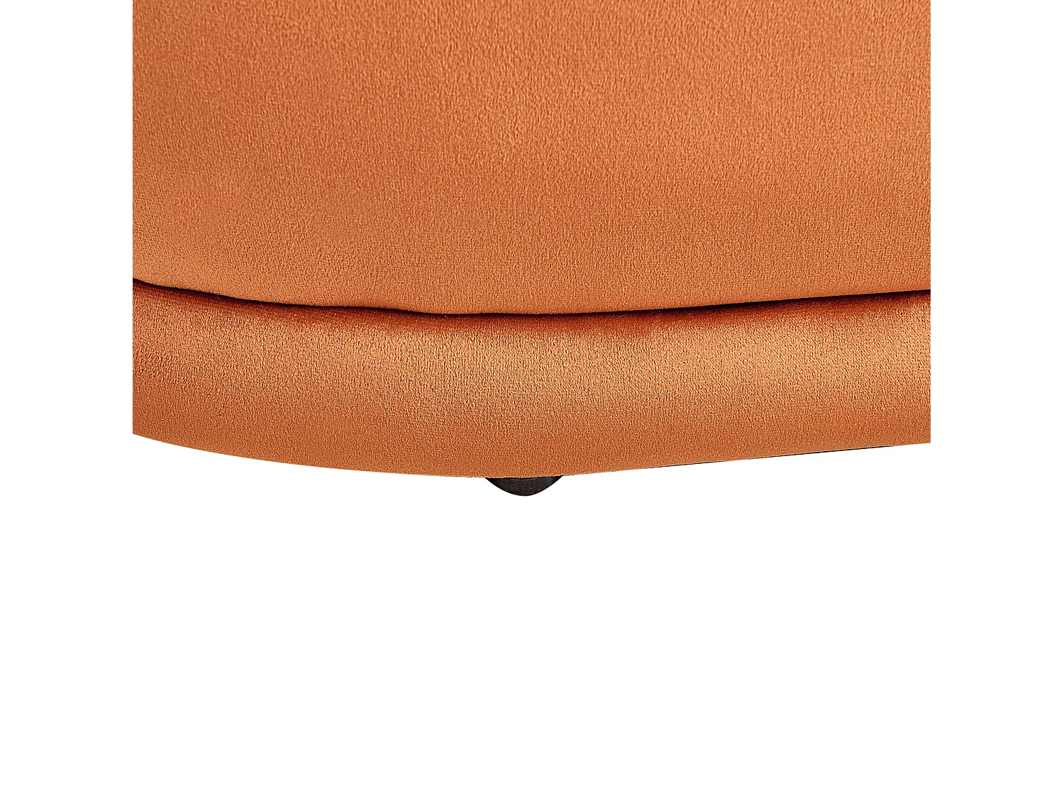 Upholstered Bench ELLENDALE Velvet Orange