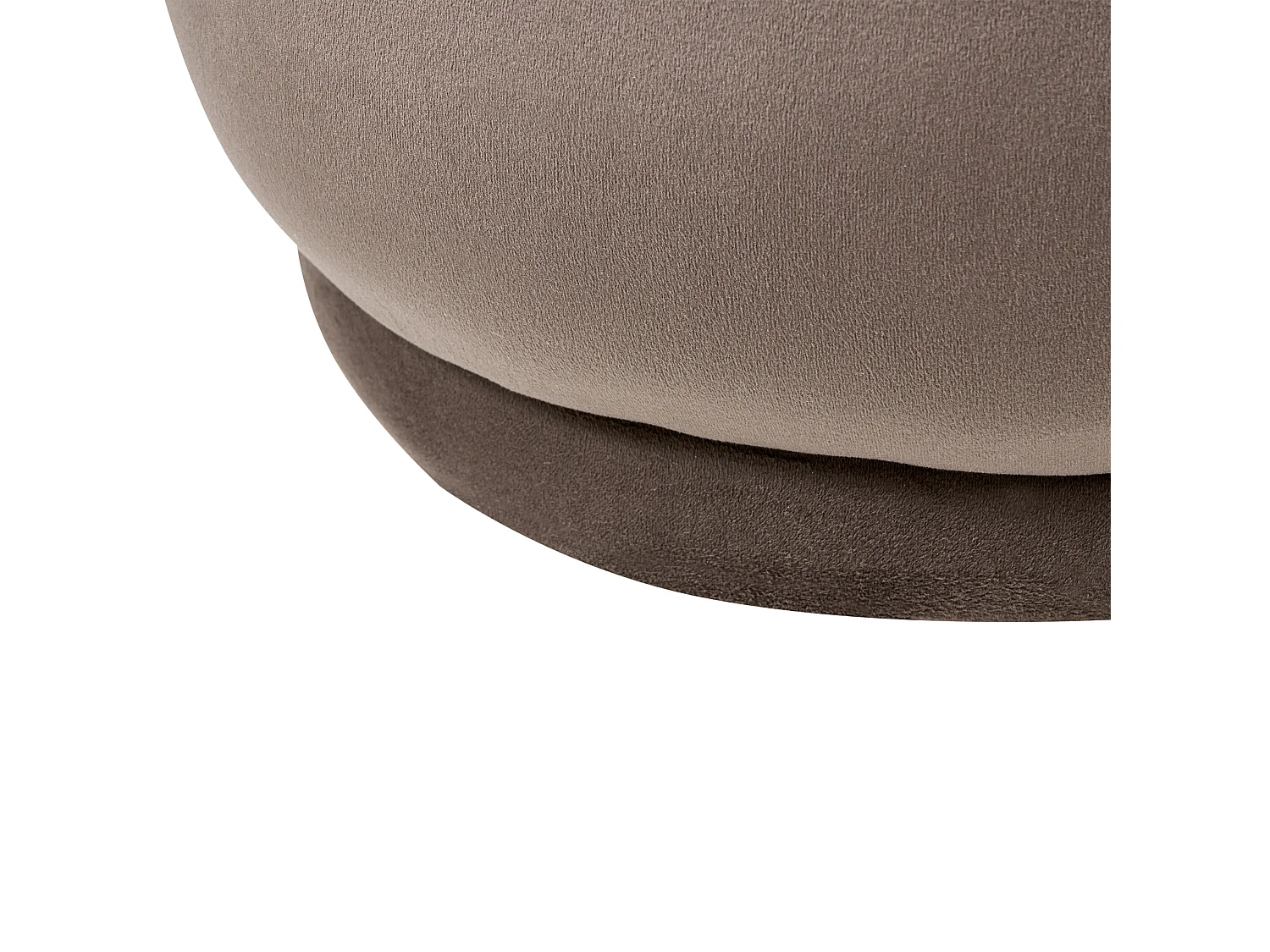 Banc ELLENDALE Velours Marron foncé