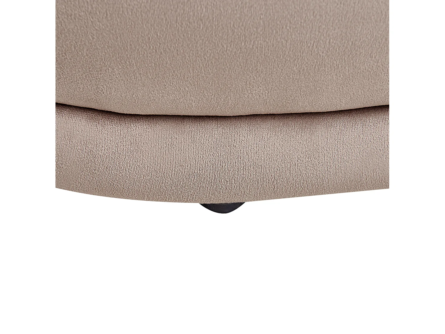 Banco ELLENDALE Veludo Taupe