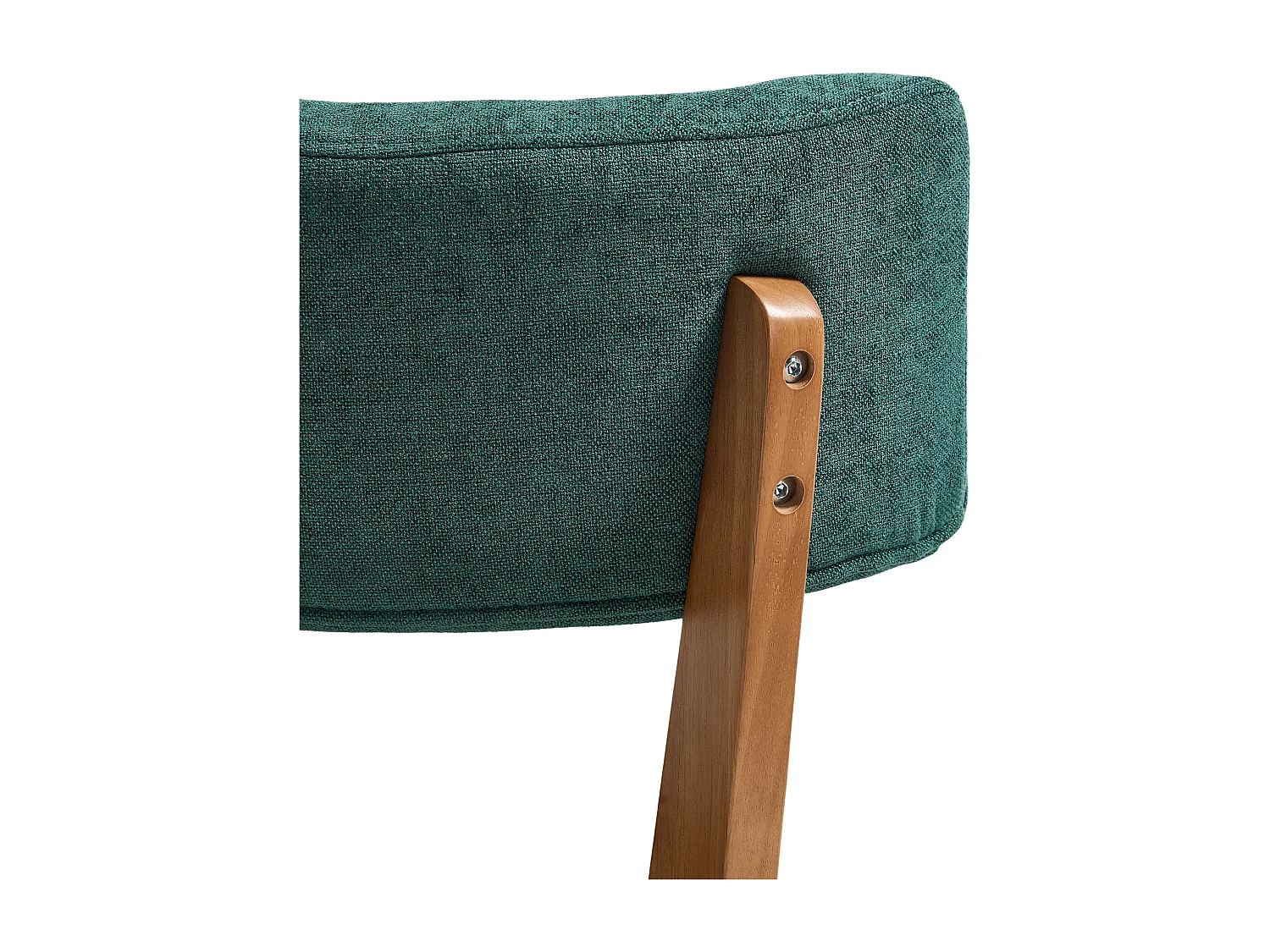 Eetkamerstoel 54,5 X 47 X 77 Cm - Set Van 2 Met Ergonomische Rugleuning - Voor Eetkamer Kantoor - Hout - Groen