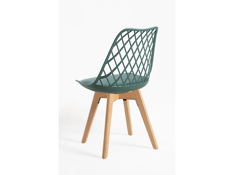 Packs Sillas Comedor - Pack 6 Sillas Mima - Verde oscuro