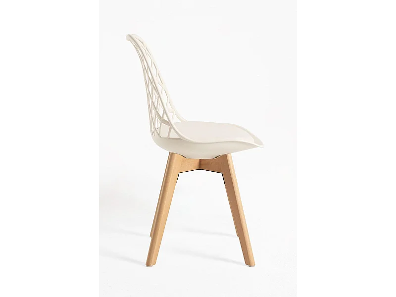 Packs Sillas Comedor - Pack 2 Sillas Mima - Crema