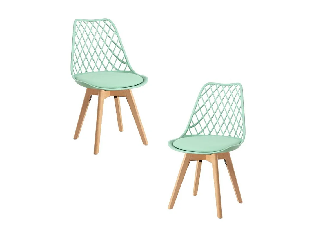 Packs Sillas Comedor - Pack 2 Sillas Mima - Verde Jade