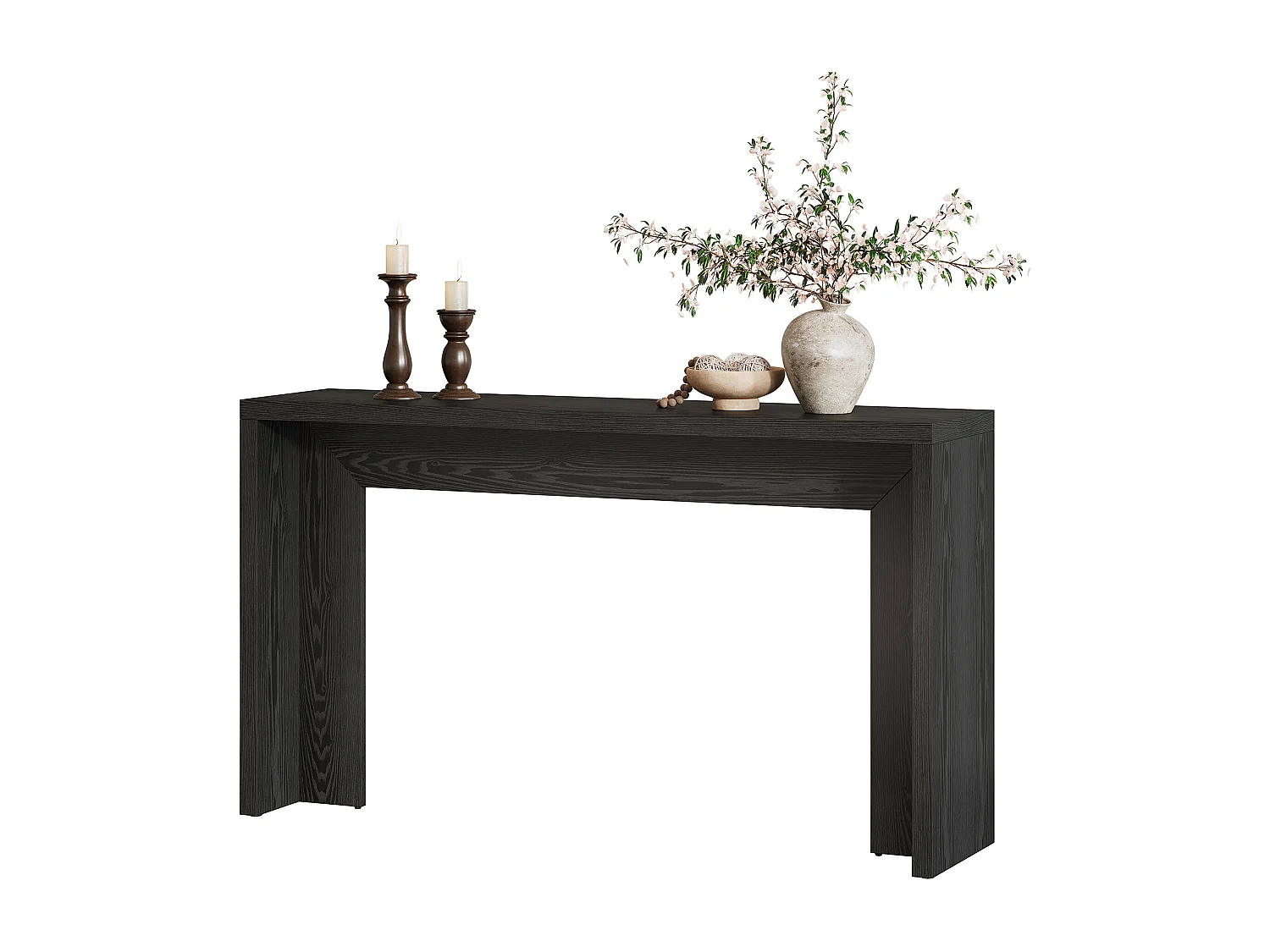 Mesa de consola, mesa de sofá con almacenamiento para entrada, vestíbulo, pasillo, sala de estar