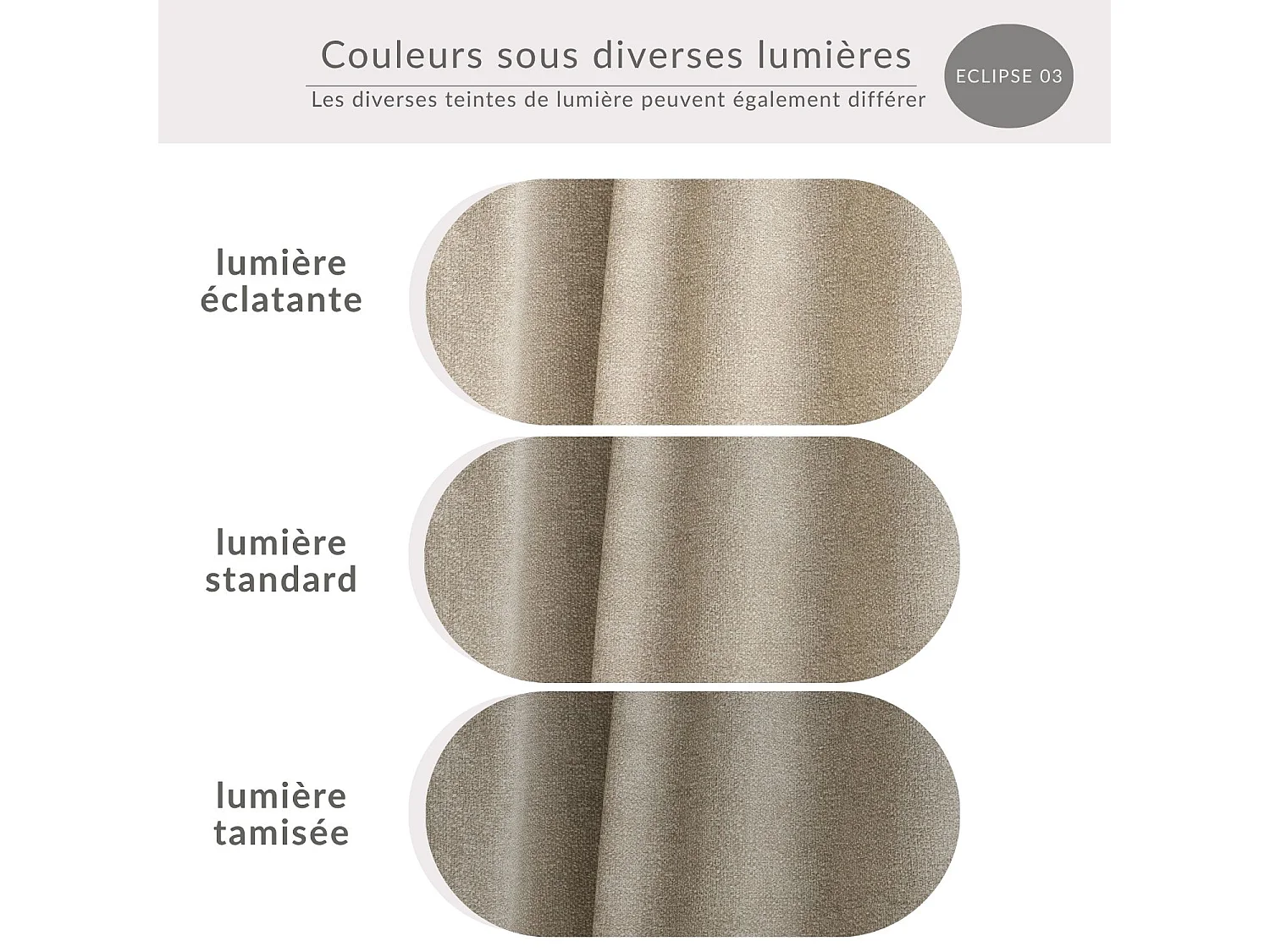 Hoekbank 4-zits met hoek rechts - van chenille stof - beige - CONCORD