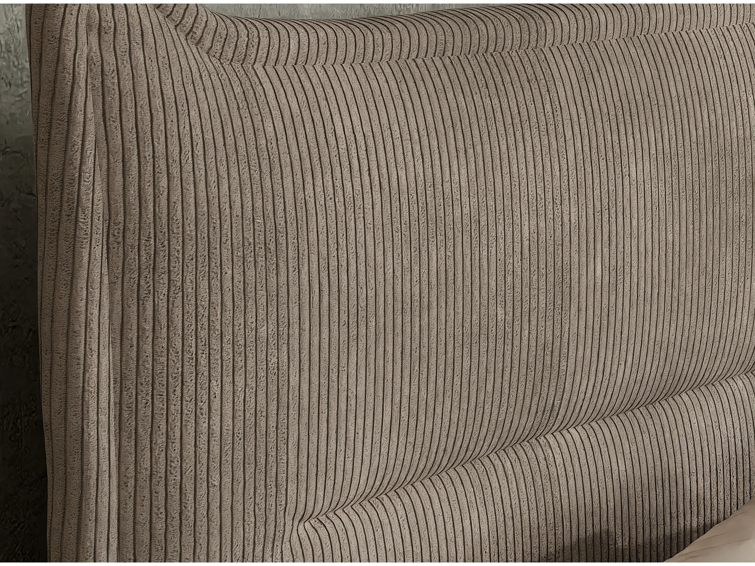 Boxspringbed met hoofdbord + matras + dekmatras - 180x200 cm - beige - PELINO