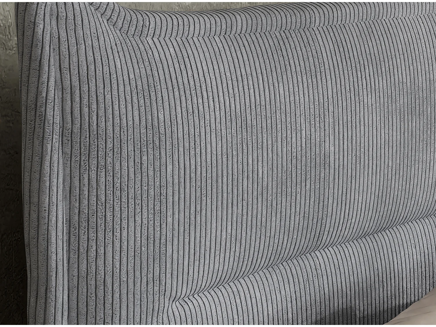 Boxspringbed met hoofdbord + matras + dekmatras - 200x200 cm - lichtgrijs - PELINO