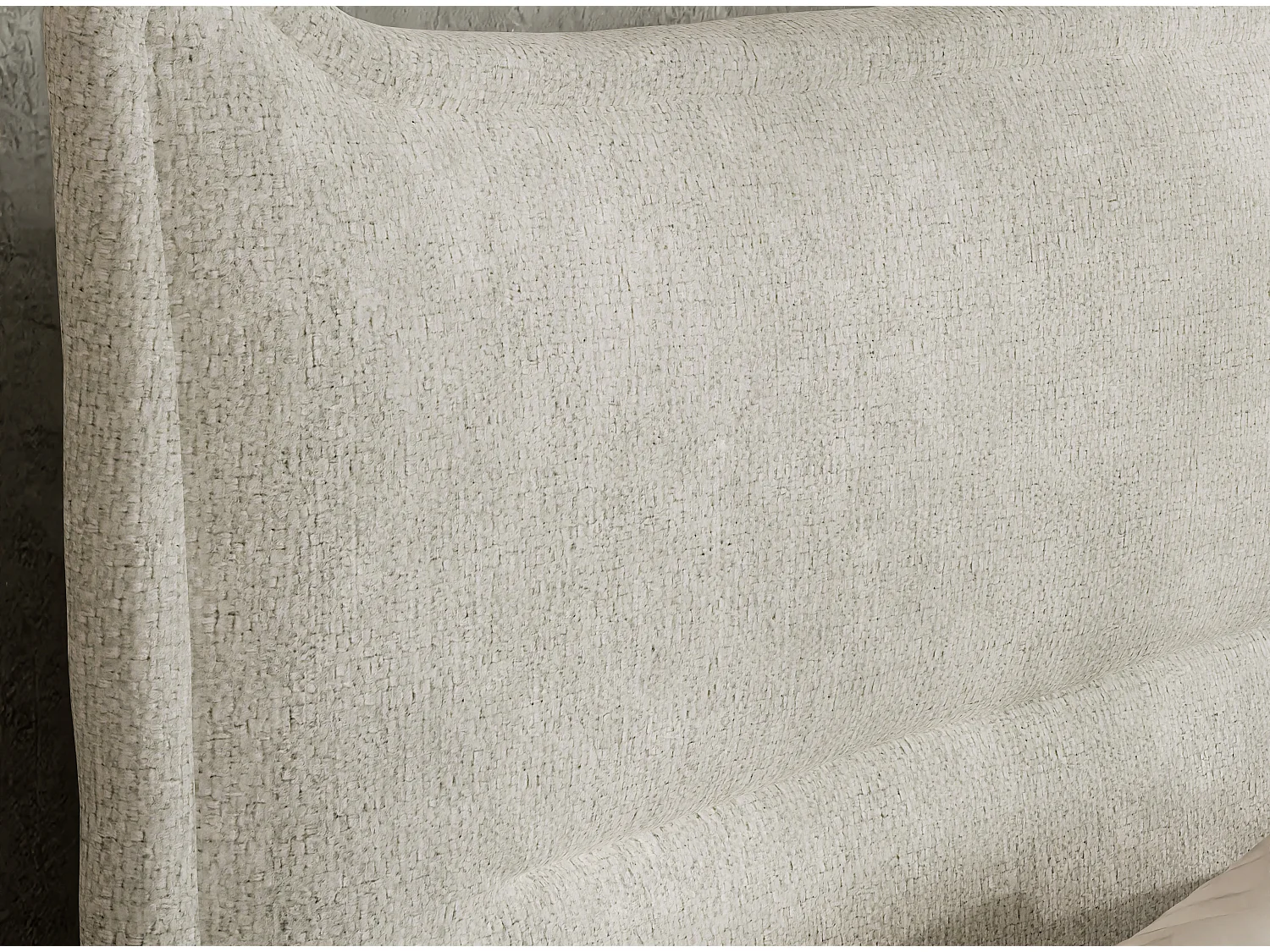 Boxspringbed met hoofdbord + matras + dekmatras - 160x200 cm - creme - PELINO