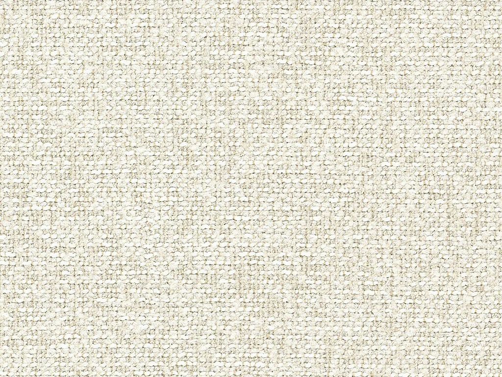 Canapé d'angle panoramique et convertible en tissu chiné beige MONELIA
