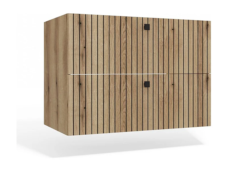 Meuble de salle de bain, chêne Evoke, 80 x 57 x 45 cm