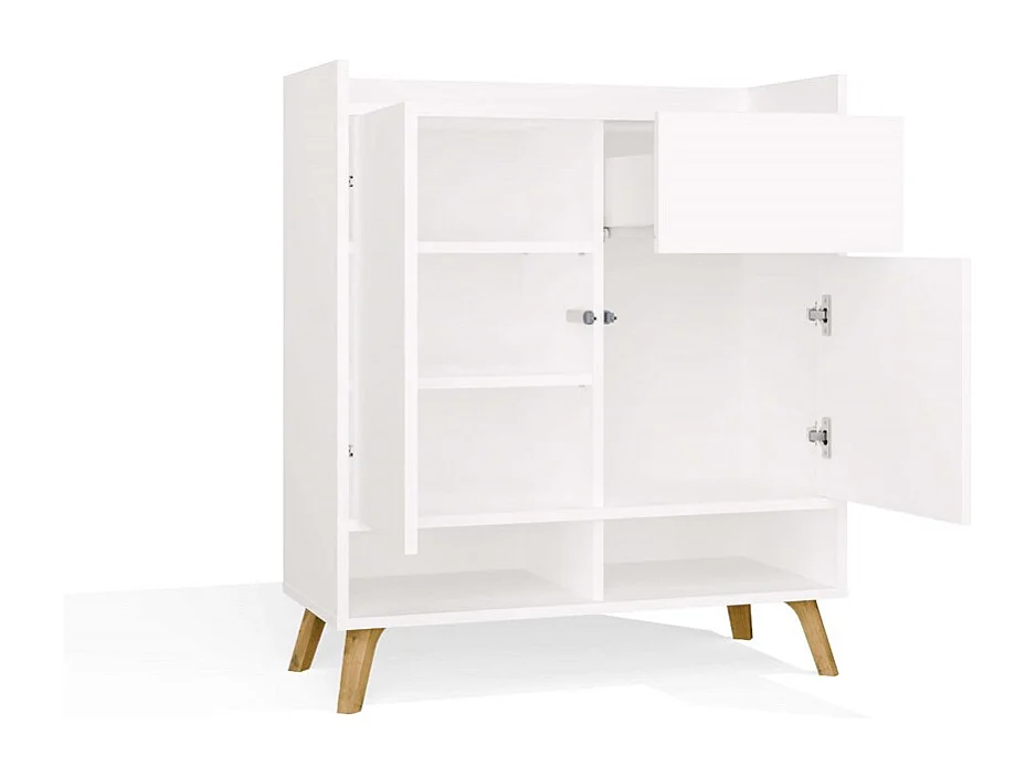 Commode, blanche, 80 x 92 x 35 cm