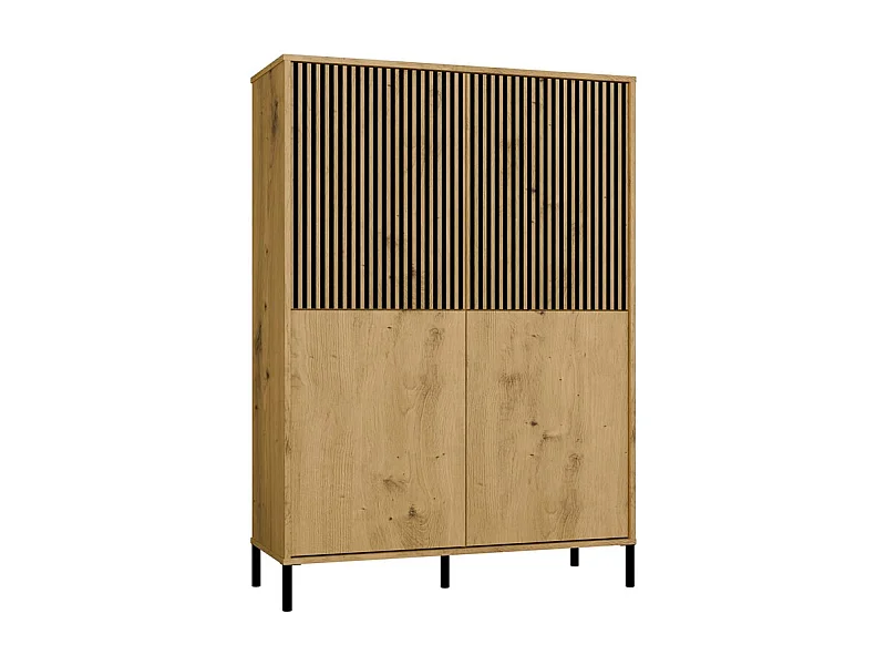 Commode haute, chêne Artisan, 103,5 x 147,5 x 40 cm