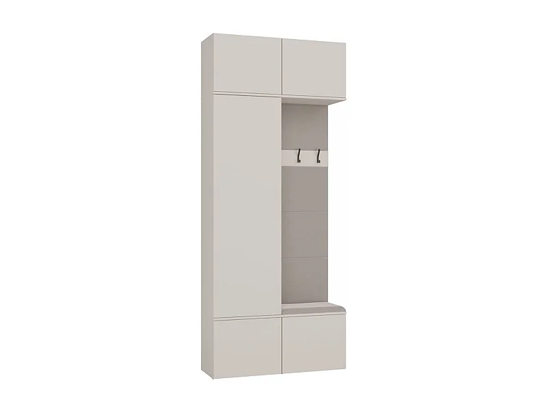 Armoire, cachemire / beige, 100 x 238 x 35 cm