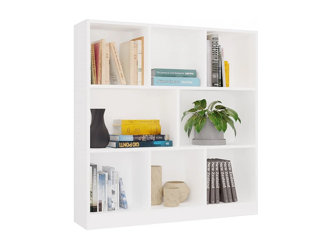 Étagère, blanche, 100 x 104 x 24 cm