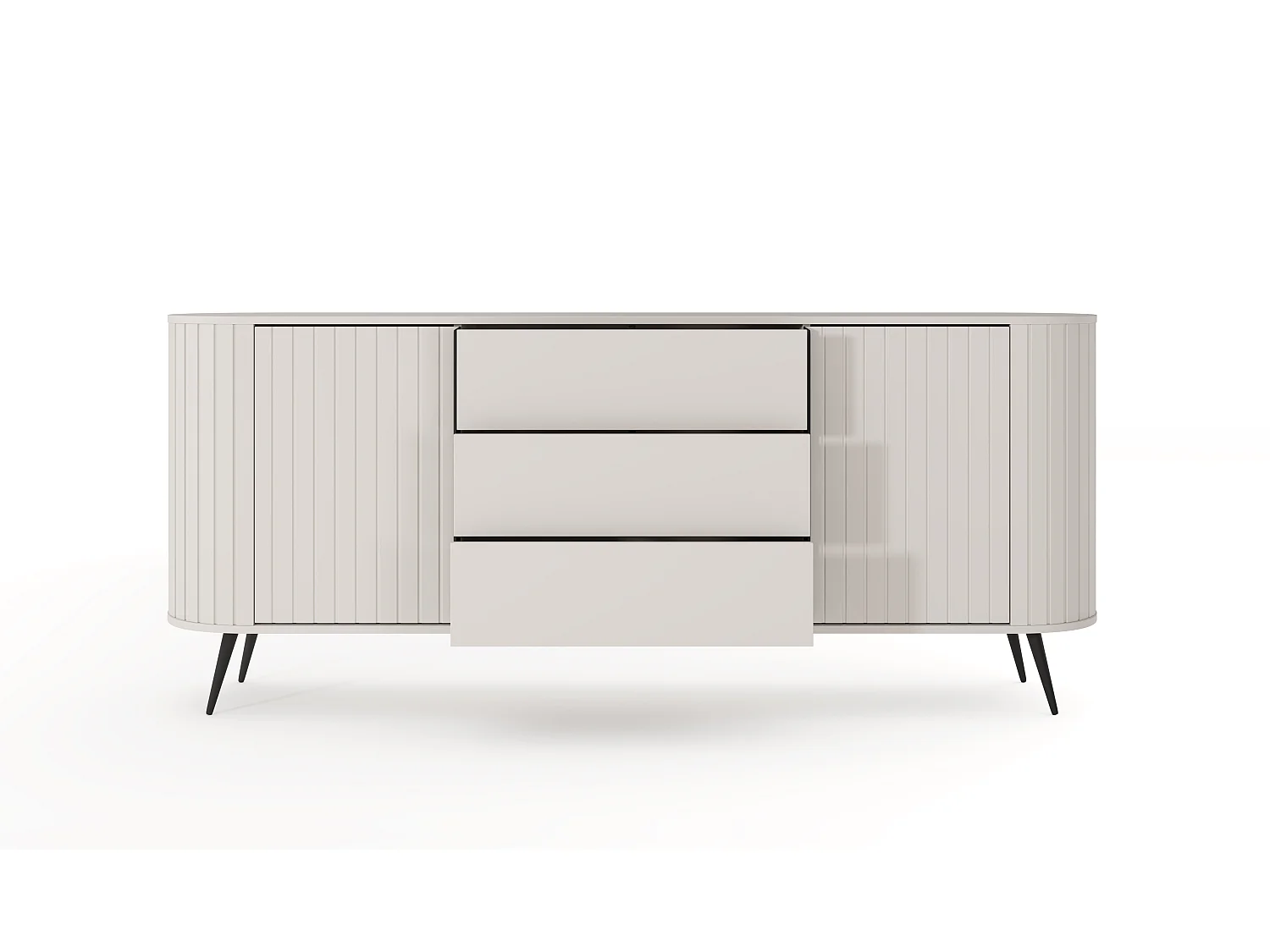 Commode, chêne Dunin, 181,3 x 82,6 x 39,3 cm