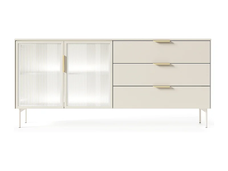 Ladekast, kasjmier, 181,3 x 82,6 x 39,3 cm