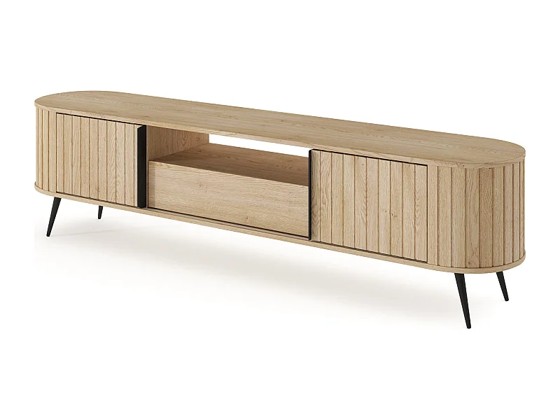 Fernsehschrank, Eiche Cremona, 196 x 51 x 40,2 cm