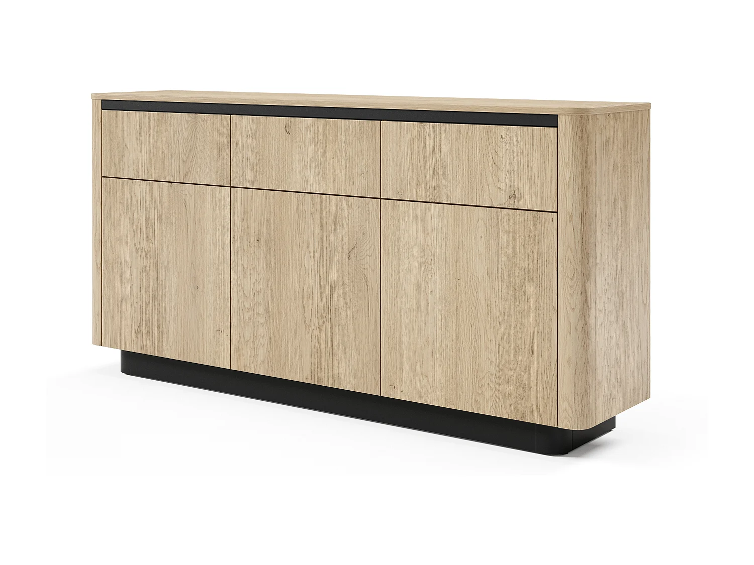 Kommode, Cremona-Eiche, 163,2 x 82,9 x 38,1 cm