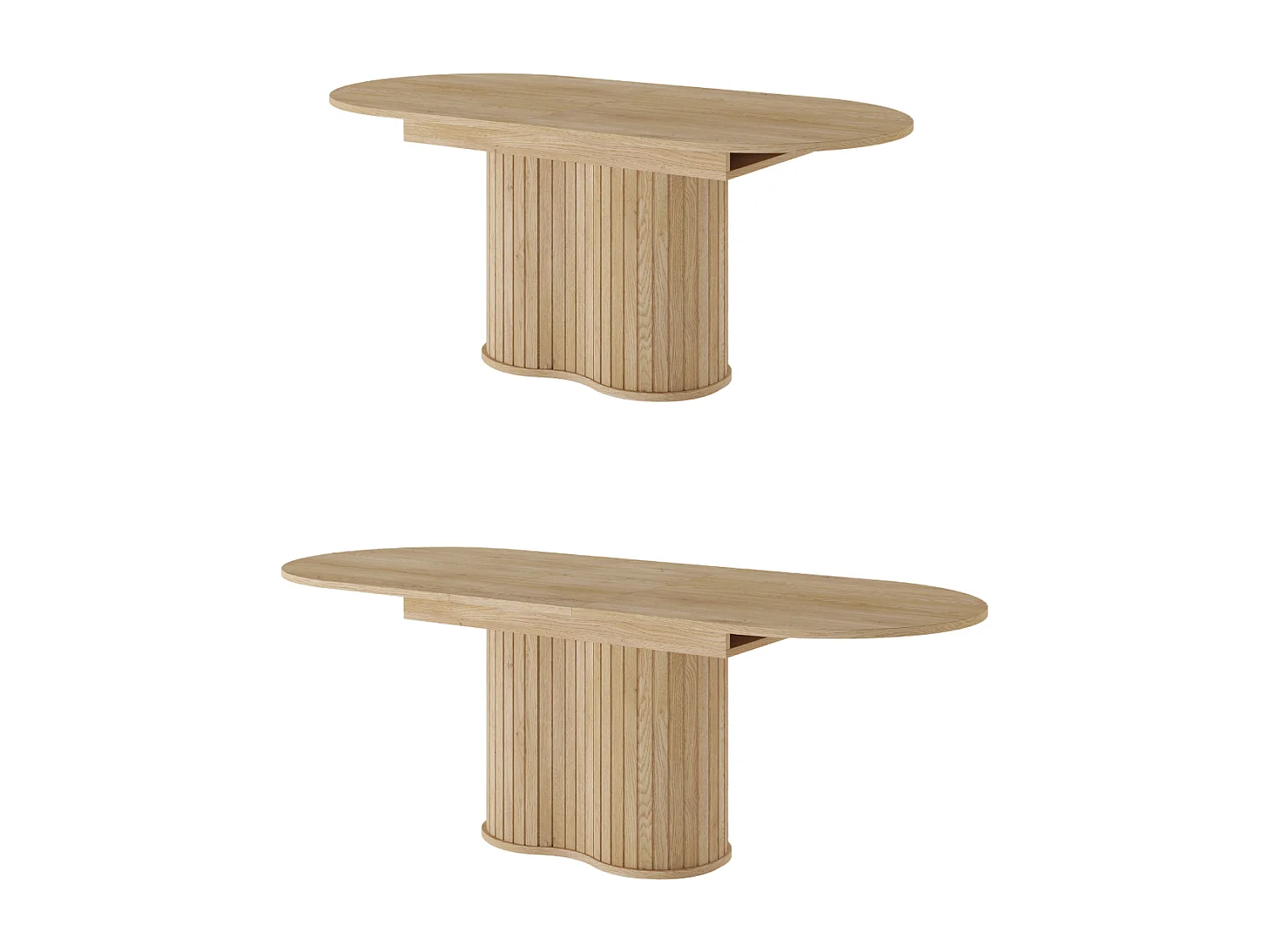 Table extensible, chêne Cremona, 180 x 75,6 x 90 cm