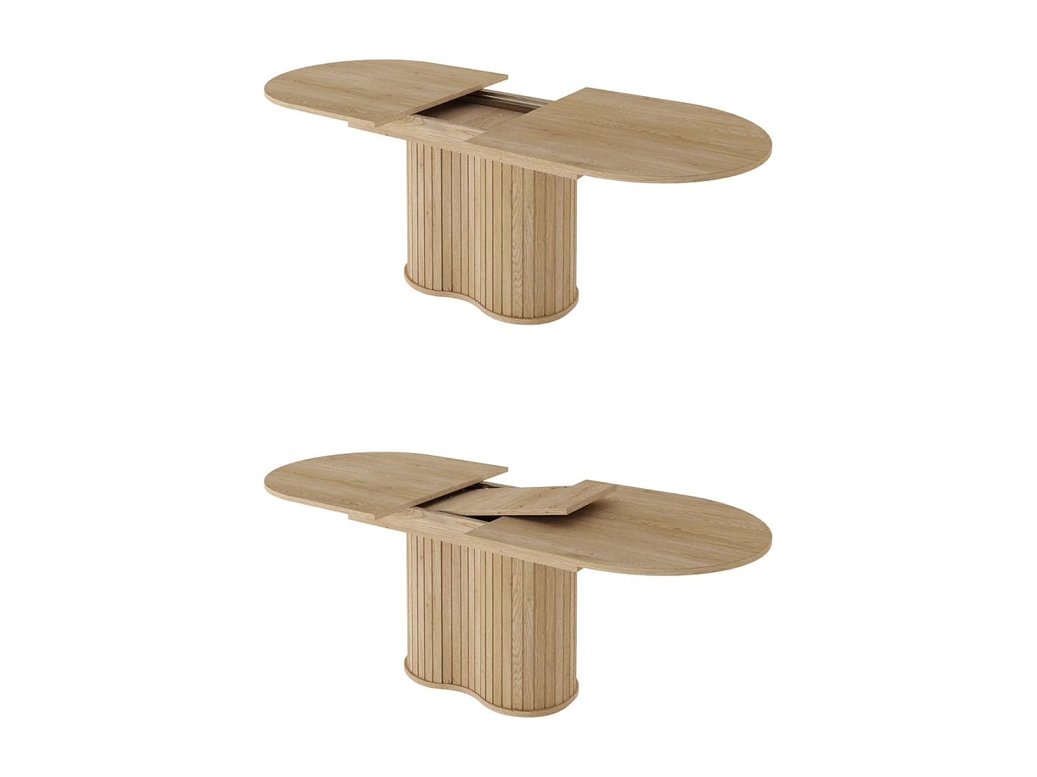 Table extensible, chêne Cremona, 180 x 75,6 x 90 cm