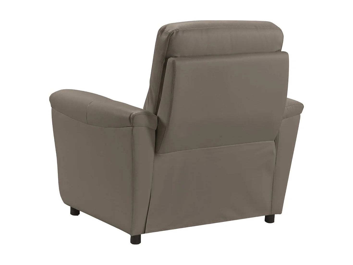 Fauteuil Relax Electrique Cuir Gris éléphant - MAZARO