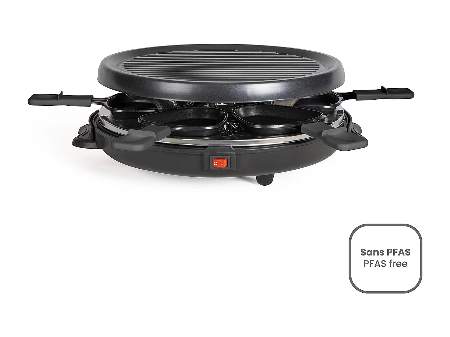 Appareil à raclette pour 6 personnes 800W