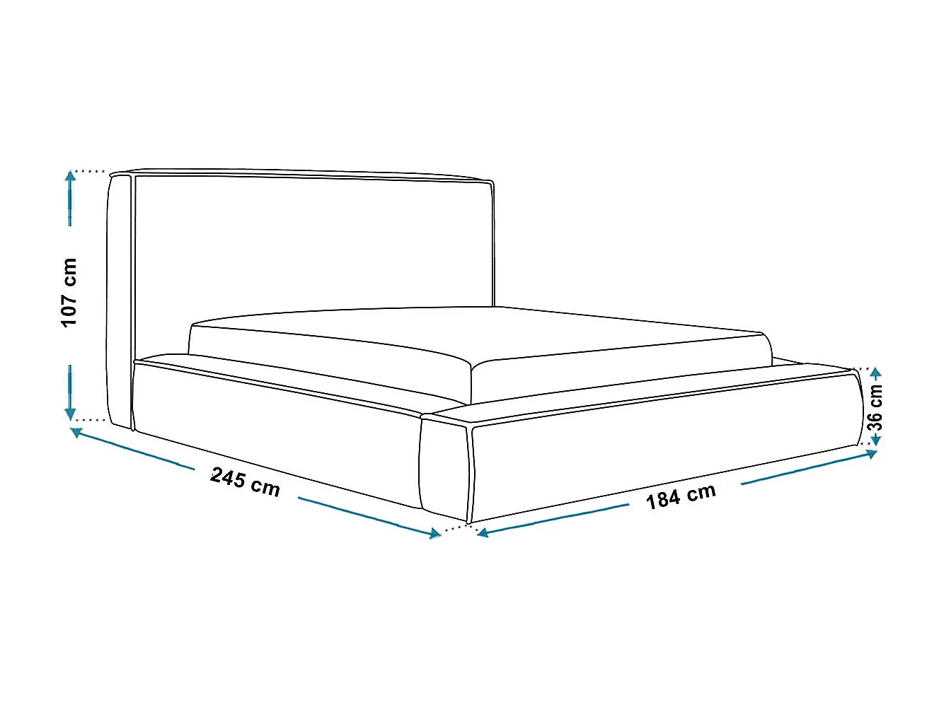 Gestoffeerd bed 140x200 Karano - fluweel, bed met opbergruimte, lattenbodem, Beige (Amor Velvet 4304)