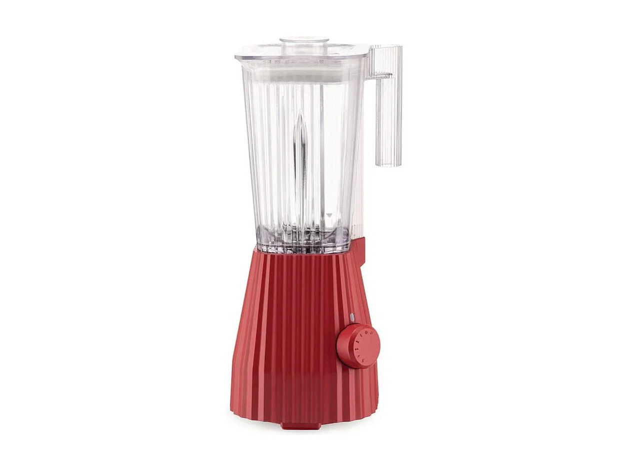 Alessi MDL09R Plissé Mixer Rot Design Michele De Lucchi, 42,5 cm, Eleganz und Leistung