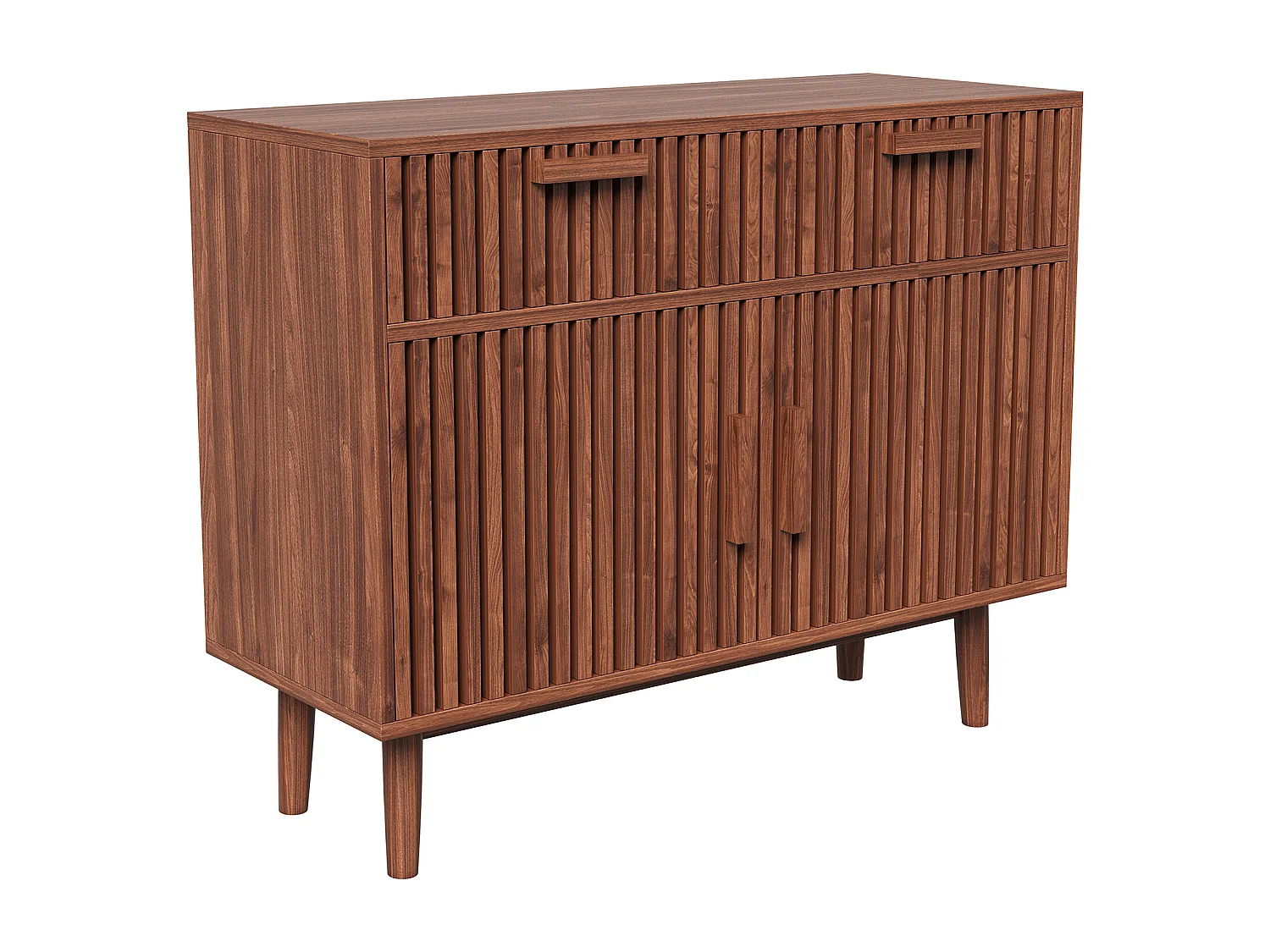 Bandes verticales Desig Buffet-Armoire à manger-Cuisine Couverture-Salon Armoire de rangement-Chambre Table de lit