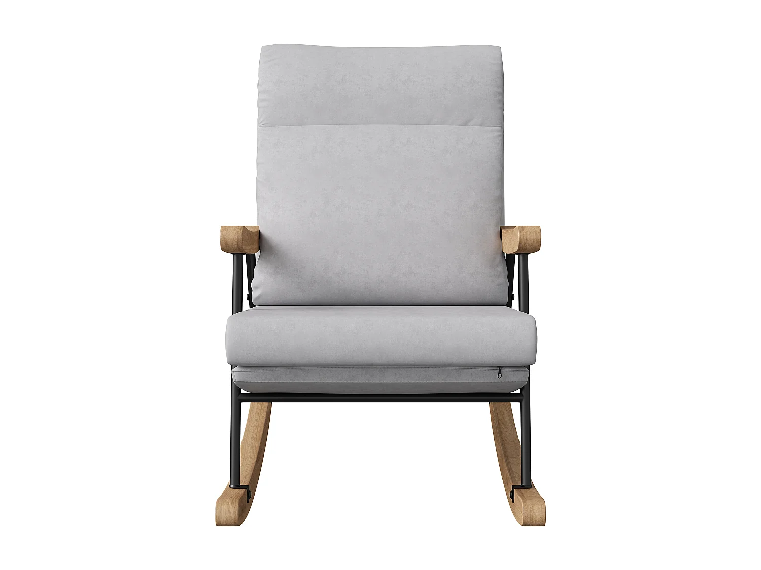 Coton linge dossier fauteuil-salon chaises-chaise ergonomique-bois massif et structure métallique-brasier en bois et base
