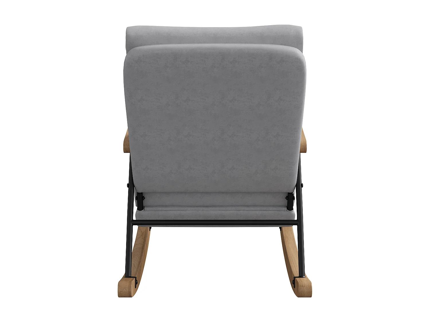 Coton linge dossier fauteuil-salon chaises-chaise ergonomique-bois massif et structure métallique-brasier en bois et base
