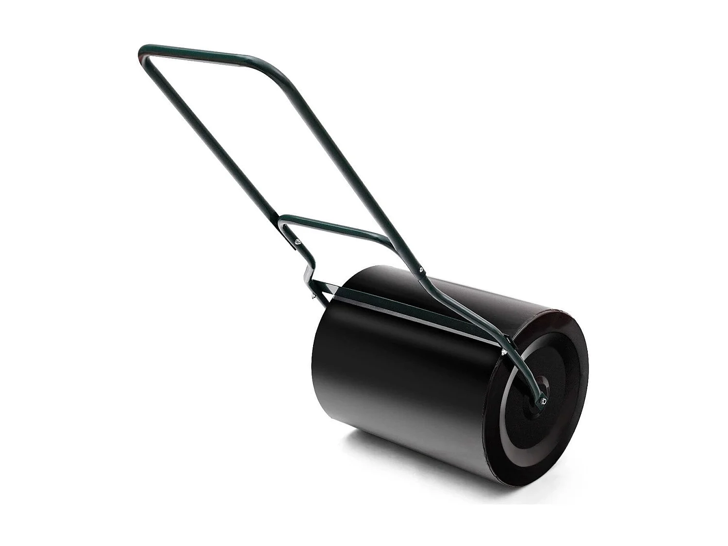 60 L Rasenwalze Gartenwalze mit U-förmigem Griff & Abnehmbarem Ablassstopfen