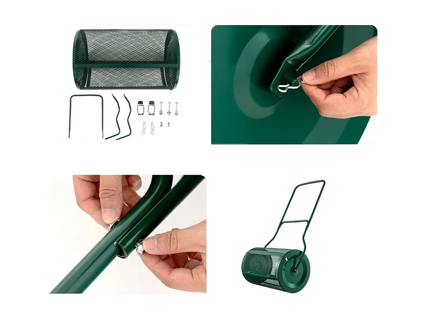 60,5 cm Hoher Kompoststreuer Torfstreuer mit Verbessertem U-förmigen Griff